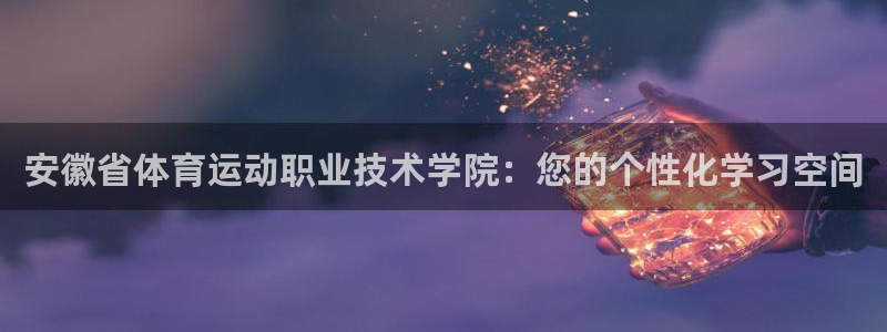 安徽省体育运动职业技术学院：您的个性化学习空间